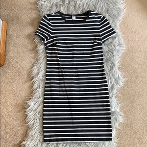 Striped T Shirt Dress